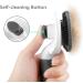 Pet Grooming Brush for Dogs and Cats | Shedding and Tangled Hair Removal Tool with Cleaning Button and Massage Feature | Long and Short Hair | Grey Color - Buy Online on GoSupps.com
