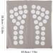 BRNNO Acupressure Foot Mat | Pressure Point Relief & Reflexology Massage for Pain Relief | Relaxation & Comfort - Buy Online on GoSupps.com