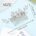 IYOU Crystal Wedding Hair Comb Silver Rhinestone Headpiece Prom Bridal Hair Accessories for Bride and Bridesmaids Silver-B - Buy Online on GoSupps.com