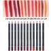 12 Colors Lip Liners Pencil Set Mattee Waterproof Lip Liner Pencil Lipstick Pen Long-lasting Comestic Tool Long Lasting Makeup Lip Liners - Buy Online on GoSupps.com