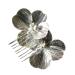 New 2025 Fashion Wedding Hair Combs Alloy Flower Women Hairpin Clips Birthday Party Headpiece Bridesmaid Hairwear Jewelry Fashion Accessories Creative Gift