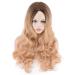 Shop Long Gold Curly Wigs for Women | Brazilian Synthetic Hair for 50s 60s 70s & 80s Cosplay - Buy Online on GoSupps.com