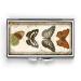 Vintage Desgin Butterfly Pill Box Compact Rectangle 7 Day Pill Box Pill Case