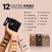 Mina Eyebrow Hair Color - Natural Tinting Powder | Water & Smudge Proof | No Ammonia No Lead | 100% Gray Coverage | Vegan & Cruelty-Free (Graphite + Oil + Brush - Buy Online on GoSupps.com