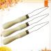 3Pcs Steel Wire Loop Button Hook with Wooden Handle - Button Assist Tool - Buy Online on GoSupps.com