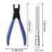 Omind Toe Nail Clippers Set for Thick Nails - Ultra Sharp Clippers for Men, Women, Seniors & Adults - Blue - Buy Online on GoSupps.com