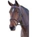 Shires Blenheim Polo Headband - Leather Full Size Pink/Natural/Navy - International Shipping Available - Buy Online on GoSupps.com