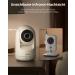 Boifun Baby Monitor 2024 - 5 HD Camera 360 View Night Vision Two-Way Audio Temp Monitor - Baby Blue - Buy Online on GoSupps.com