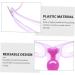 TOVINANNA 2pcs Set Three-dimensional Eyebrow Card Brow Shaping Stencil Tool Miss Eyebrow Marks mediumx2pcs Violetx2pcs - Buy Online on GoSupps.com