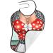 Ciieeo Womens Gifts Funny Adult Bibs Washable Clothing Protectors for Adults Elderly Eating Feeding Gag Gifts Ladies Gifts As Shown-1