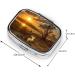 Last Sun Rays 2 Compartment Small Pill Case | Cute Travel Pill Box & Organizer for Purse | Ideal Gift for Travelers - Buy Online on GoSupps.com