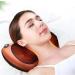 Pokar Shiatsu 3D Massage Pillow with Heat - Electric Neck Shoulder & Back Massager for Home Office & Car - Buy Online on GoSupps.com