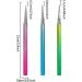 Nail Liner Brush - Drawing Pens | 7/9/11mm Nail Brushes for Home Use or Professional Nail Salon Brushes Set Painting Nail Design - Buy Online on GoSupps.com