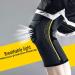 Buy Knee Brace Sleeve & Compression Knee Support Pads for Sports - Unisex X-Large | Patella Protector for Basketball & Gym - Buy Online on GoSupps.com
