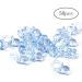 50pcs Mini Acrylic Baby Pacifiers - Perfect Party Favors & Decorations in Blue | Ideal for Baby Showers & Events - Buy Online on GoSupps.com