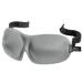 9.5" Solid Gray Unisex Adjustable Sleep Mask
