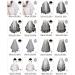 xbiez Pearl/Bowknot Long Tulle Marriage Bridal Veil with Fix Hair Comb/Clip for Marriage Wedding Celebration Party Headpieces Two layer plain B - Buy Online on GoSupps.com