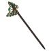 Lurrose Hair Stick Wooden Ethnic Chinese Butterfly Bridal Hairpin Wedding Hair Accessories for Women Lady