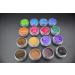 16pcs Mica Pigment Powder Eye Shadow Set Organic Beauty Minerals Vegan All Natural Hand Crafted Eyes Lips Nail Art Pigments