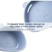 Qshare Suction Baby Plate and Bowl Set with Fork Spoon - BPA Free Silicone Feeding Set for Babies and Toddlers - Buy Online on GoSupps.com