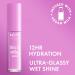 NYX Professional Makeup Milky Gloss Vegan Lip Gloss - Lilac Splash | 12-Hour Hydration | Sheer Baby Purple - Buy Online on GoSupps.com