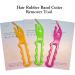 Hair Elastic Band Cutter for Kids - 3pc Hair Tie Remover Tool + 50pc Clear Elastic Hair Rubber Bands - Buy Online on GoSupps.com