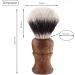 Haryali London Synthetic Silvertip Shaving Brush - Wooden Handle for Extra Lather - Ideal for Shaving Creams and Soaps - Buy Online on GoSupps.com