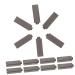 Yardenfun 20pcs Hair Motor Replacement Dryer Parts Accessories Carbon