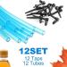 Sweetness 12 Sets Maple Syrup Taps with 24 Inch Tubes Maple Syrup Supplies Maple Syrup Tapping Kit Non-Slip Quality L-Shaped Tree Faucets Easy to Use - Buy Online on GoSupps.com