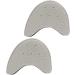 FOMIYES Pointe Ballet Boot Heel Inserts - Toe Protectors & Shoe Pads for Women 2 Pairs Grey - Perfect for High Heels & Dance - Buy Online on GoSupps.com