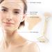 Gua Sha Facial Tool Natural Jade Roller Guasha Skin Scraper Facial Set Facial Stone Firming Face Anti-Aging Puffy Eyes Massager Neck Anti Wrinkle-Yellow set no box - Buy Online on GoSupps.com