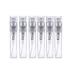 2 ml/3ml/4ml/5 ml portable refillable glass make-up clear empty spray bottles cosmetics atomizer spray bottle container 6 pieces 6 count (pack of 1)