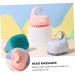 Toyvian Silicone Shampoo Brush - Infant Scalp Massager & Hair Cleaner - ABS Pink Baby Hairbrush - Buy Online on GoSupps.com