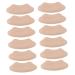 SAFIGLE 6 Pairs Back of Heel Cushion Inserts Heel Pads for Shoes Heel Cushions for Back of Heel Shoe Heel Pads Inserts for Shoes That are Too Big Pads for Shoes That are Too Big Heel Grips Beige 9.5X3.5cm
