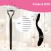 Beautyflier Eyelash Separator Comb - 2 Pack Foldable Metal Mascara Applicator with Cover for Perfect Lash Lift & Separation - Ideal for Eyebrow Waxing - Black - Buy Online on GoSupps.com