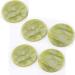 5pcs Professional Eyelash Extension Adhesive Glue Pallet - Round Stone Base Pad Tray Holder for Makeup & Cosmetic Tools - Buy Online on GoSupps.com
