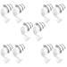Ear Plugs for Noise Reduction 5 Pairs Noise Cancelling Sleep Ear Plugs Reusable Silicone Ear Plugs 3 Layer Hearing Protection Super Soft High Decibel Ear Plugs for Reading Studying Washable