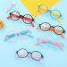 Children's Silicone Frame Glasses | Anti-Blue Light Radiation Resistant Computer Glasses for Kids | Light Black - Buy Online on GoSupps.com