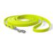 5m towline dog leash hand loop neon yellow extra narrow dirt and water repellent 5m for small dogs neon yellow