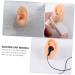 10 Pcs Silicone Ear Model Set for Body Jewelry Display and Piercing Mold - Light Yellow - Buy Online on GoSupps.com
