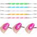 Nail Pen Designer Stamp Nail Art Tool with 15pcs Nail Painting Brushes Nail Dotting Tool Nail Foil Manicure Tape Color Rhinestones for Nails - Buy Online on GoSupps.com
