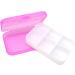 Honbay 4PCS Waterproof Pill Organizer Box - 6 Compartments for Daily & Travel Use - International Shipping Available - Buy Online on GoSupps.com