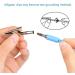 GTIWUNG 4 Pack Anti-Static Wrist Strap Anti-static Bracelet Discharge Band ESD Wrist Strap Reusable Anti-Static Wrist Straps Band with Grounding Wire and Alligator Clip Blue - Buy Online on GoSupps.com
