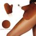 Self Tanning Mitt Set - Velvet 2 Pcs Fake Tanning Mitten Kit & Mini Back Tanner Applicator for Effortless Tan - Buy Online on GoSupps.com