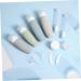 PartyKindom 1 Set Silicone Bottle Set Travel Bottle Travel Containers for Toiletries Travel Shampoo Lotion Dispenser Travel Toiletry Containers Clamshell Storage Set Bottle - Buy Online on GoSupps.com
