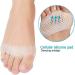 Silicone Honeycomb Forefoot Cushion - 5 Pairs of Soft Gel Breathable Foot Pads for Pain Relief - Skin Color Football Pads - Buy Online on GoSupps.com