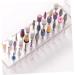minkissy Nail Art Storage Box Magnetic Sockets Nail Bit Holder Plastic Container Nail Drills for Acrylic Nails Professional Nail Stuff Nail Tools Container Nail Drill Bit Holder Manicure - Buy Online on GoSupps.com