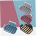 Ciieeo 4 Pcs Soap Draining Holder Punch Free Soap Dish Shopping Basket Soap Dish Holder Soap Holder Chinese Liquor Soap Rack No Punching Soap Stand Decanter Suction Wall Drain Rack Red - Buy Online on GoSupps.com