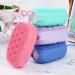 Bath Sponges for Adults Bath Sponge Mesh Pouf Bath Sponge Foam Loofah Sponge (Size : Green)