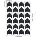 288 Count Black Self-Adhesive Photo Corners Stickers for Scrapbooks and DIY Albums - Buy Online on GoSupps.com